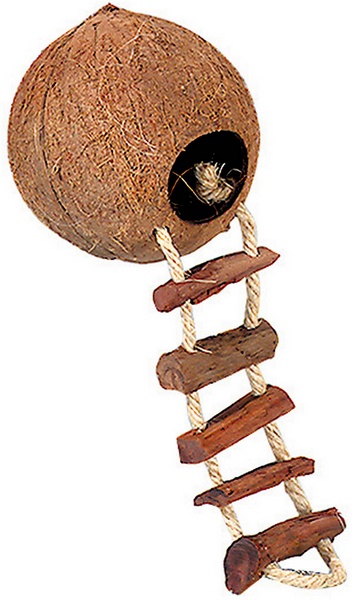 Boule noix coco échelle 13cm