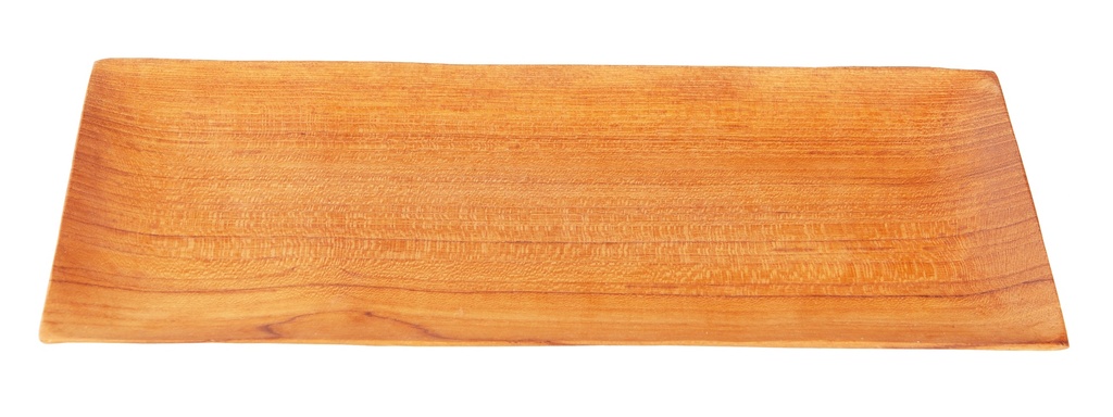 Plat à sushi en teck