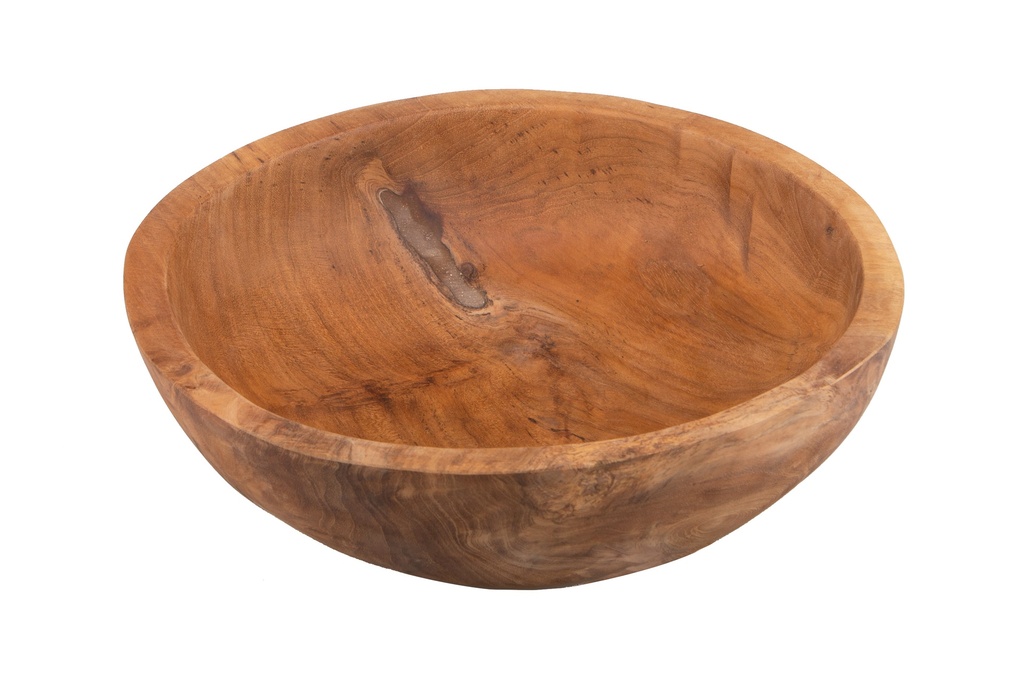 Coupe à fruits en teck