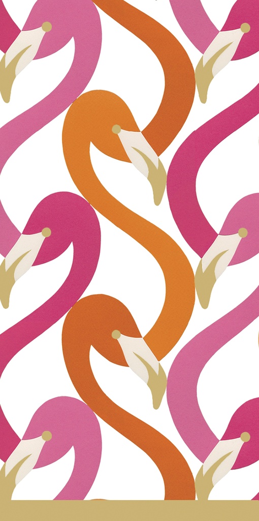 Mouchoirs Fuchsia Flamingo florida