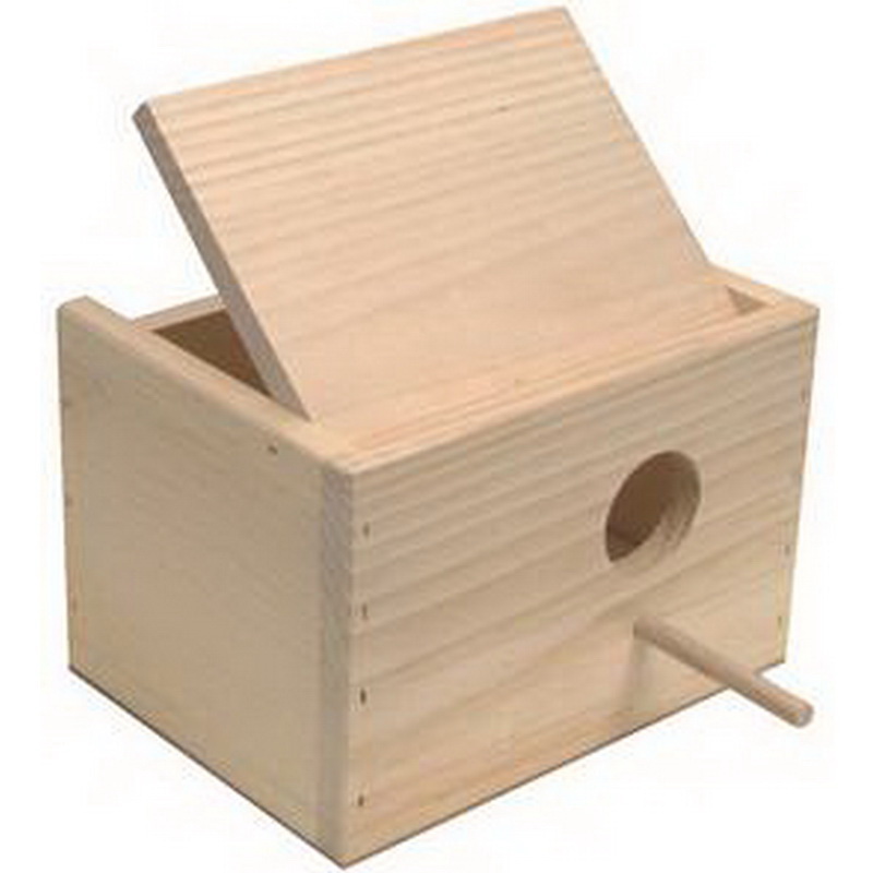 Nichoir horizontal bois perr. 19x14x13cm