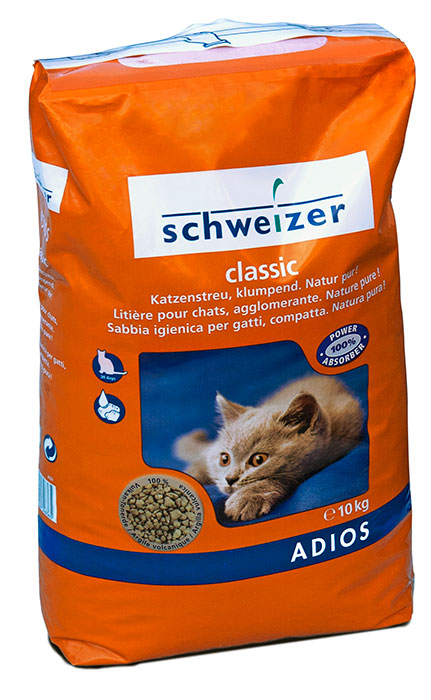 Litière Adios classic 10 kg ADI