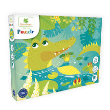 PUZZLE CROCODILE 36PCS