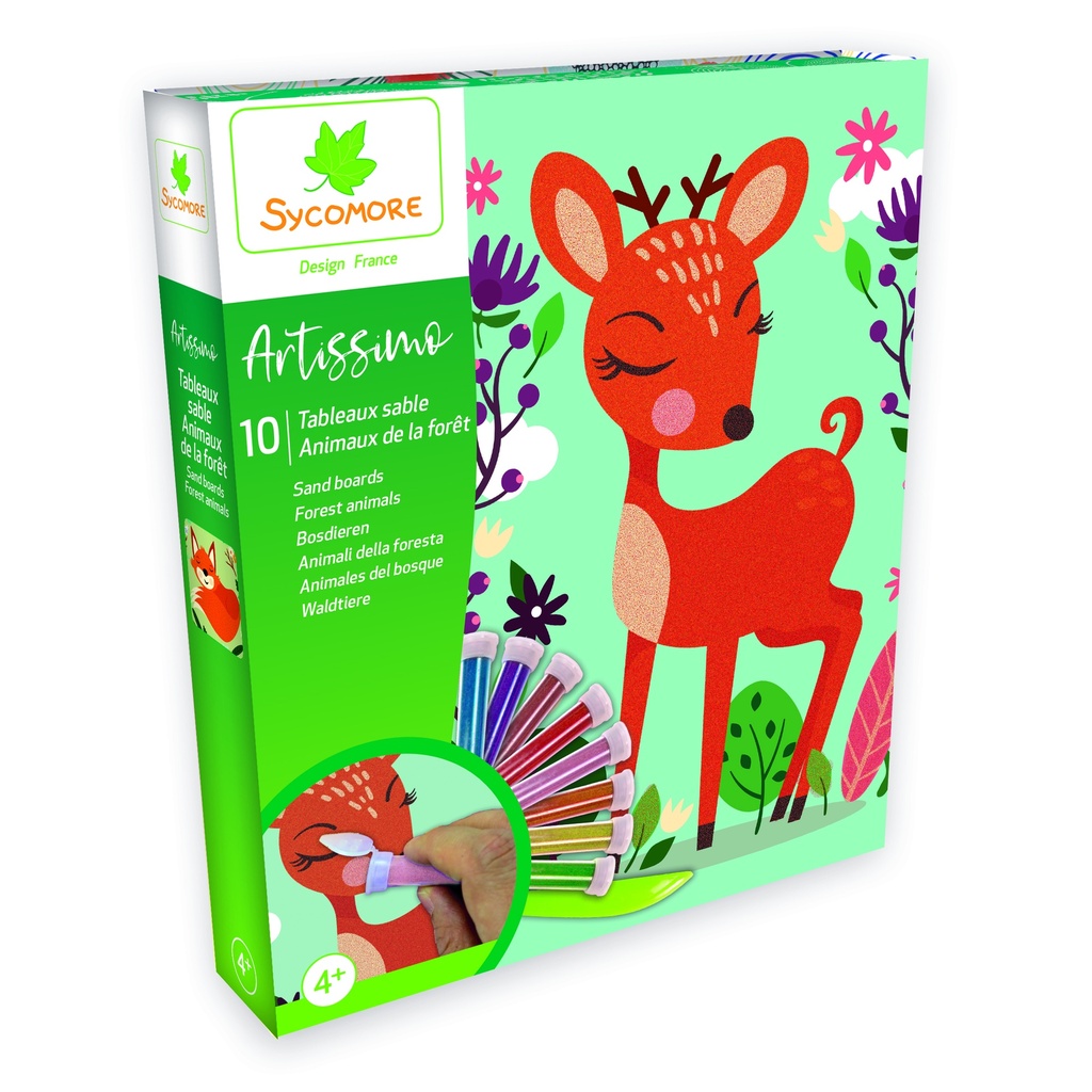 ARTISSIMO SABLE ANIMAUX FORET