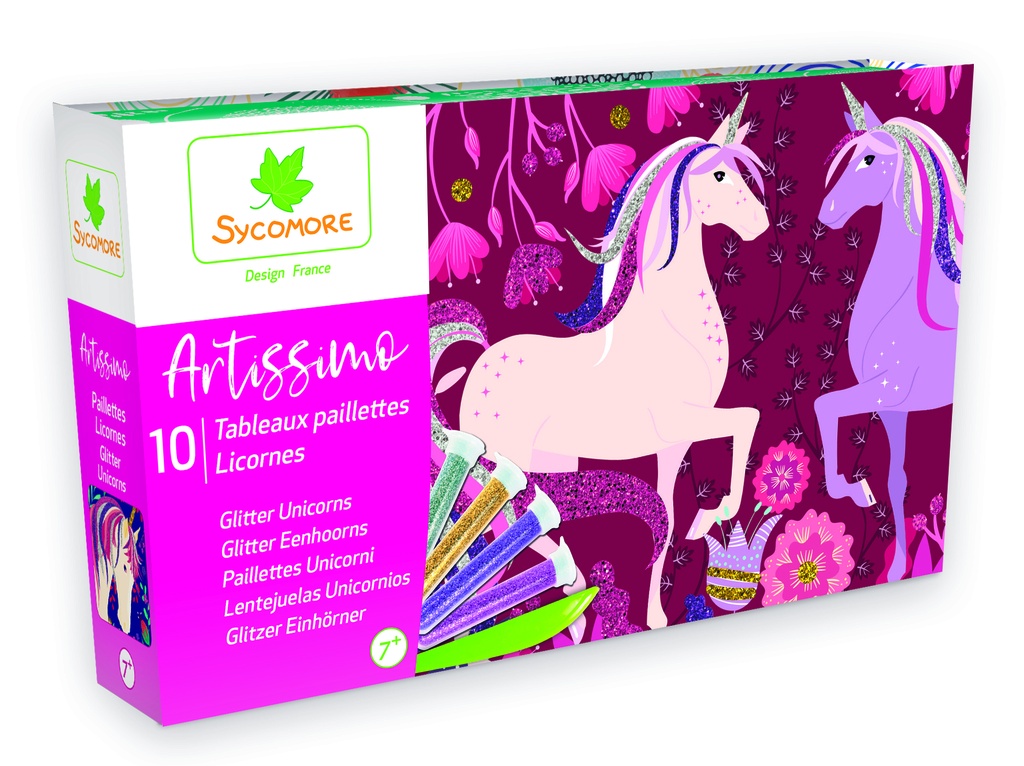 ARTISSIMO PAILLETTES LICORNES