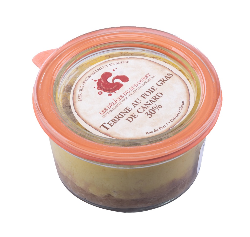 Terrine 30% Foie Gras 120gr