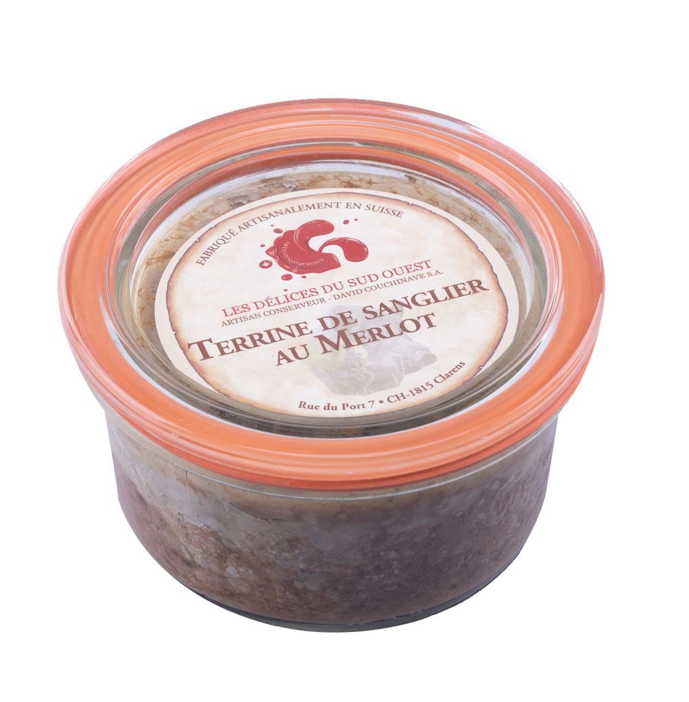 Terrine de Sanglier au Merlot 120gr