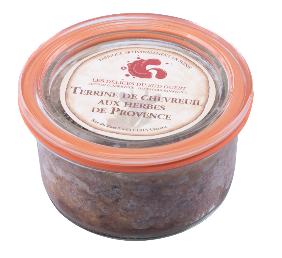 Terrine de Chevreuil aux Herbes de Provence 120gr
