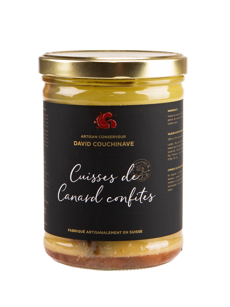 Cuisses de Canard confites 780gr