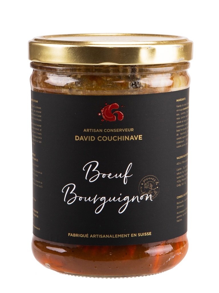 Bœuf Bourguignon au Merlot 780gr