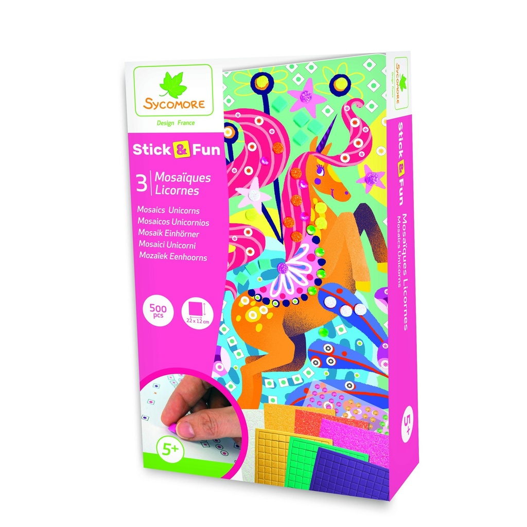 Stick'N Fun Mini Mosaique- Licorne 