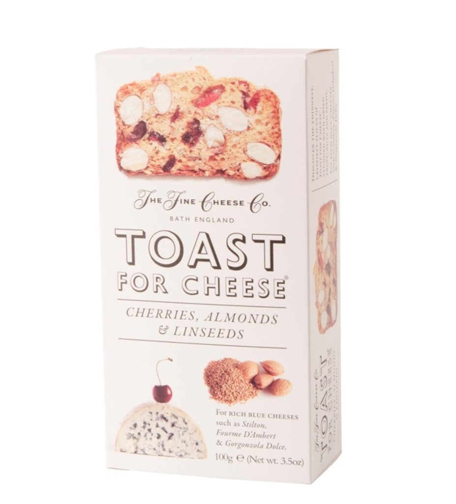 Toasts Cerise, Amandes et Graines de Lin