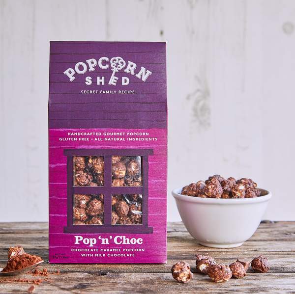 Popcorn Caramel et Chocolat lait 80gr