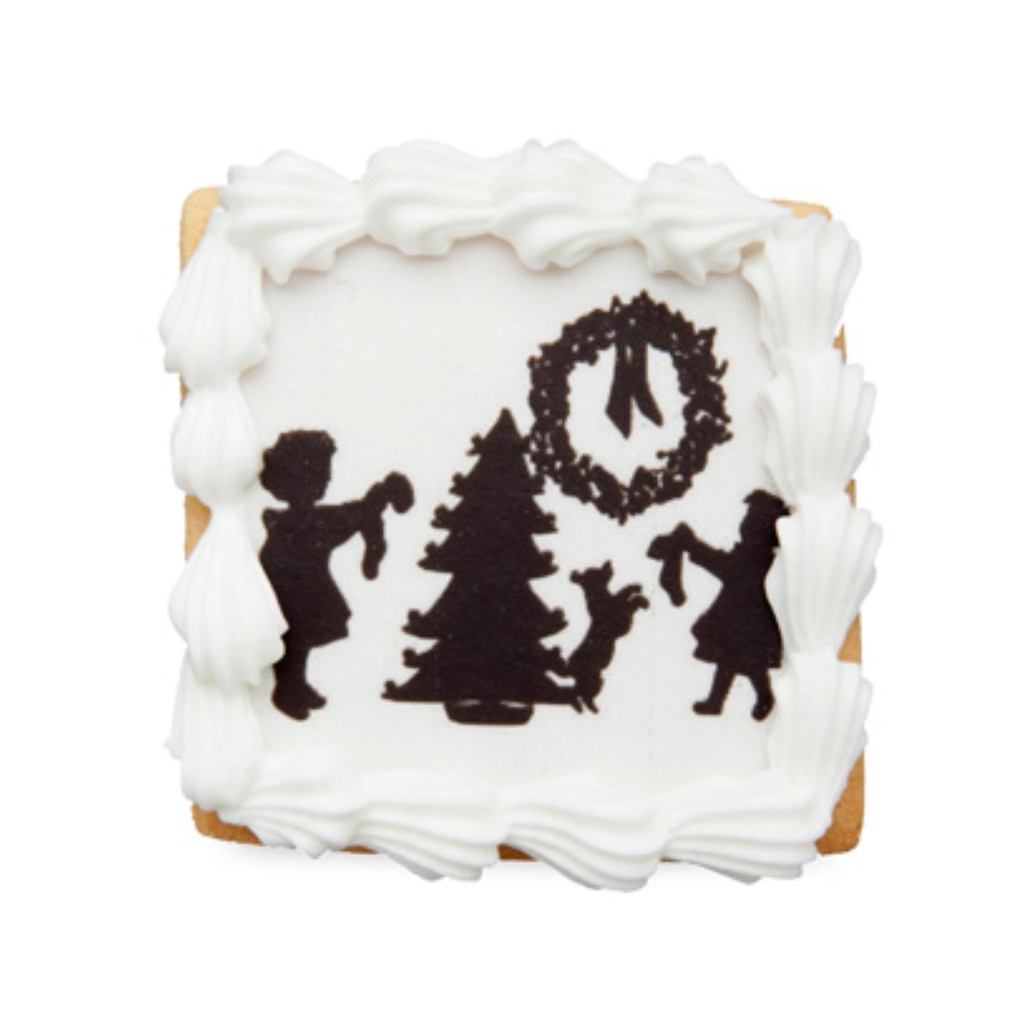 Sablé Déco Noël Children decorating