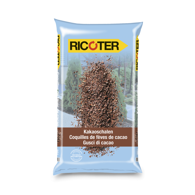 Africasun coquilles de fèves  cacao 50 litres