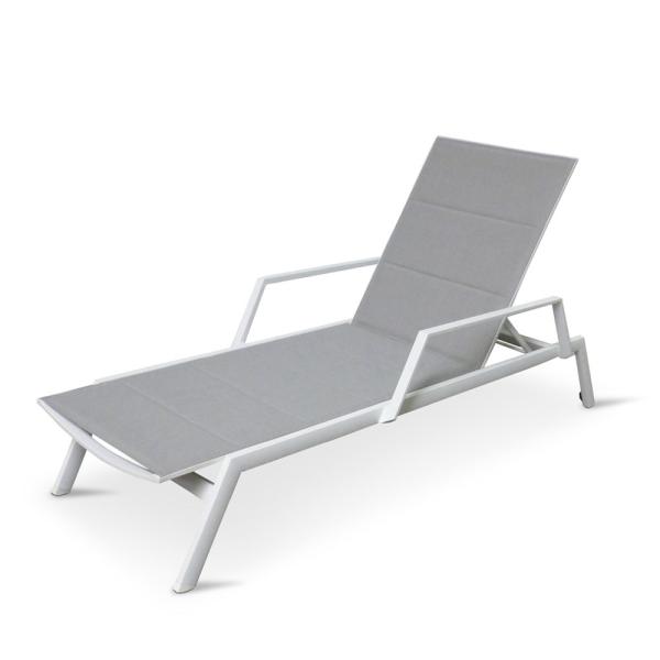 Bain de soleil Angelina avec accoudoirs