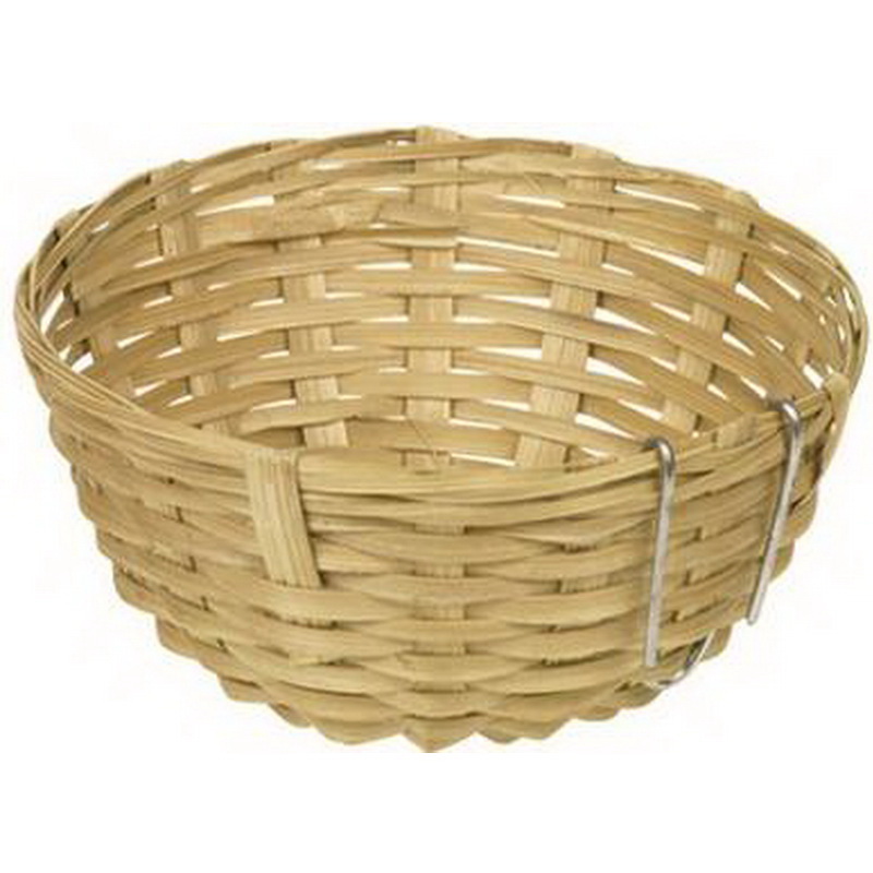 Nid en bamboo. Ø 13 x 6cm