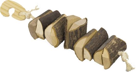 Jouet rongeur Echelle en bois à ronger. 25 cm