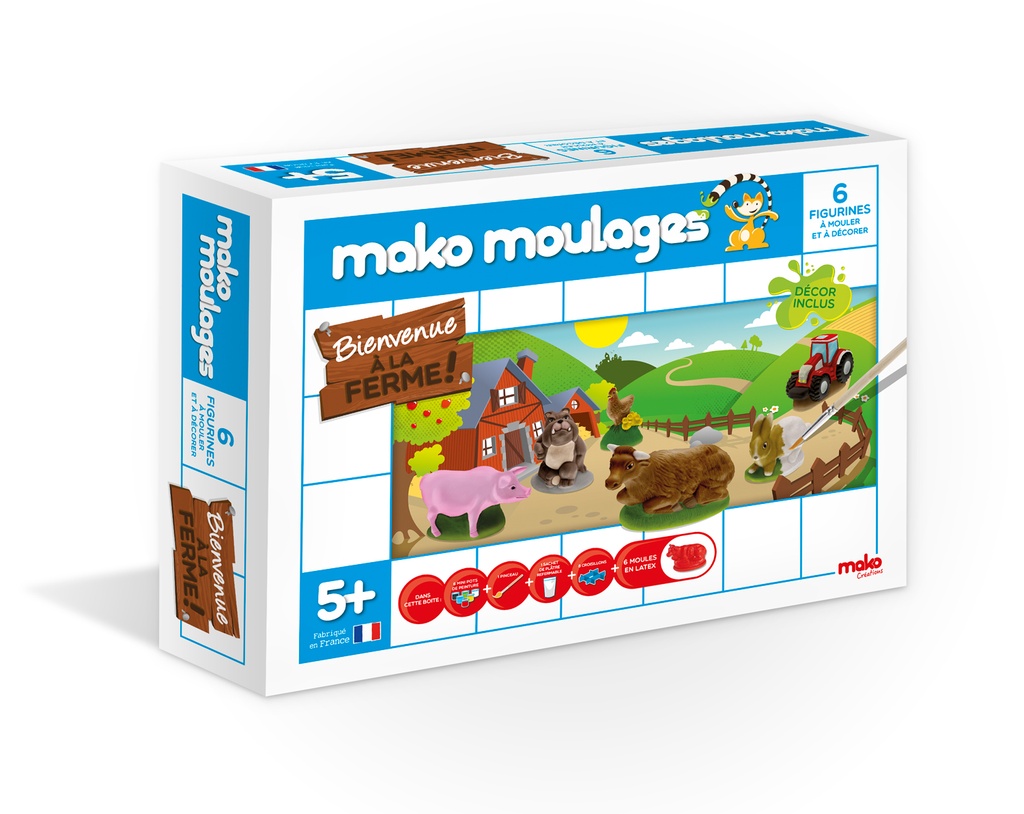 MAKO COFFRET FERME 6 MOULES