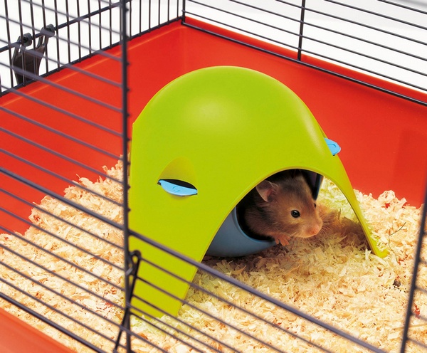 Maison Rongeur Sputnik  21.5 x 21.5 x 12. cm