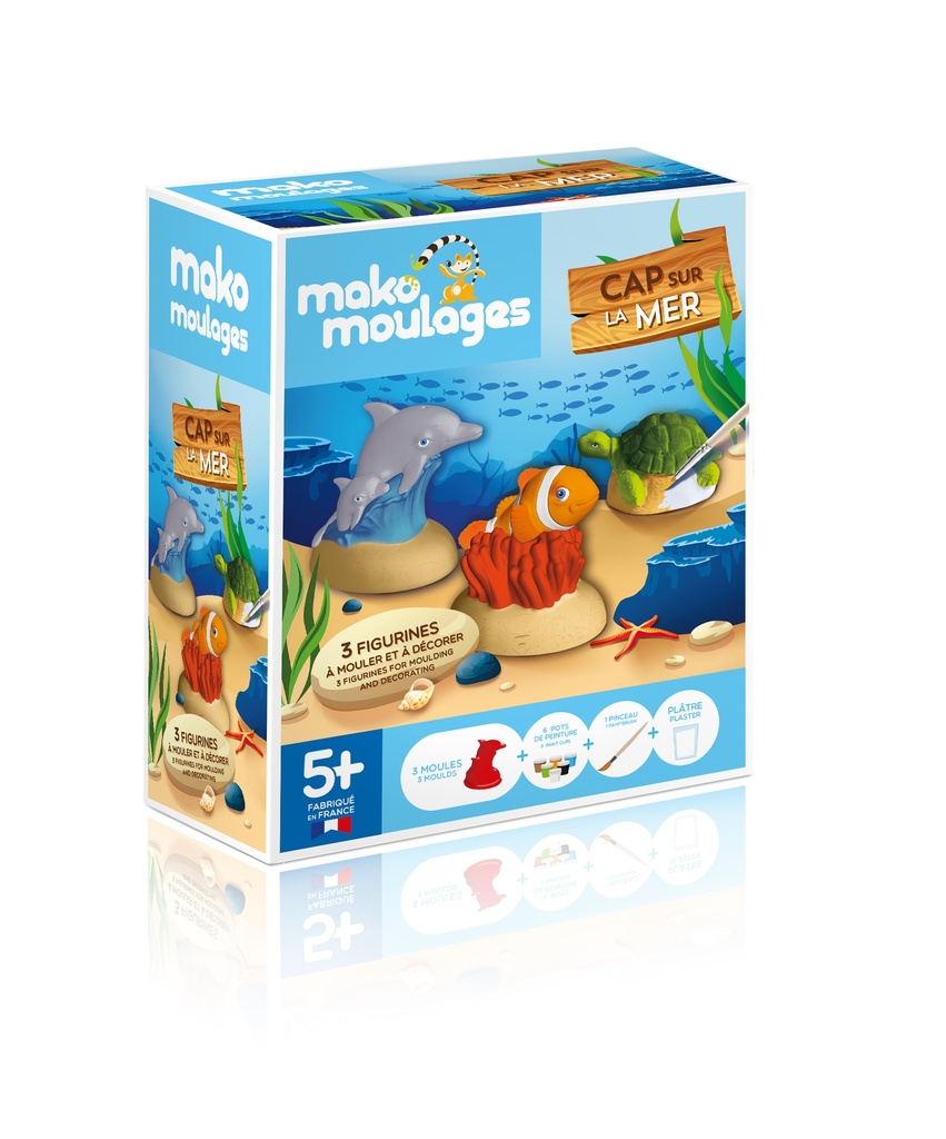 MAKO KIT 3 MOULES CAP SUR LA MER