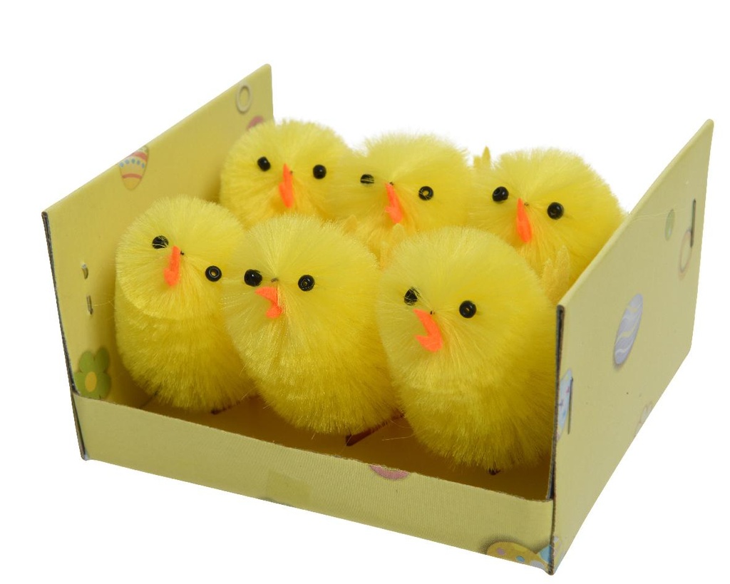 Poussins en boite 6pcs