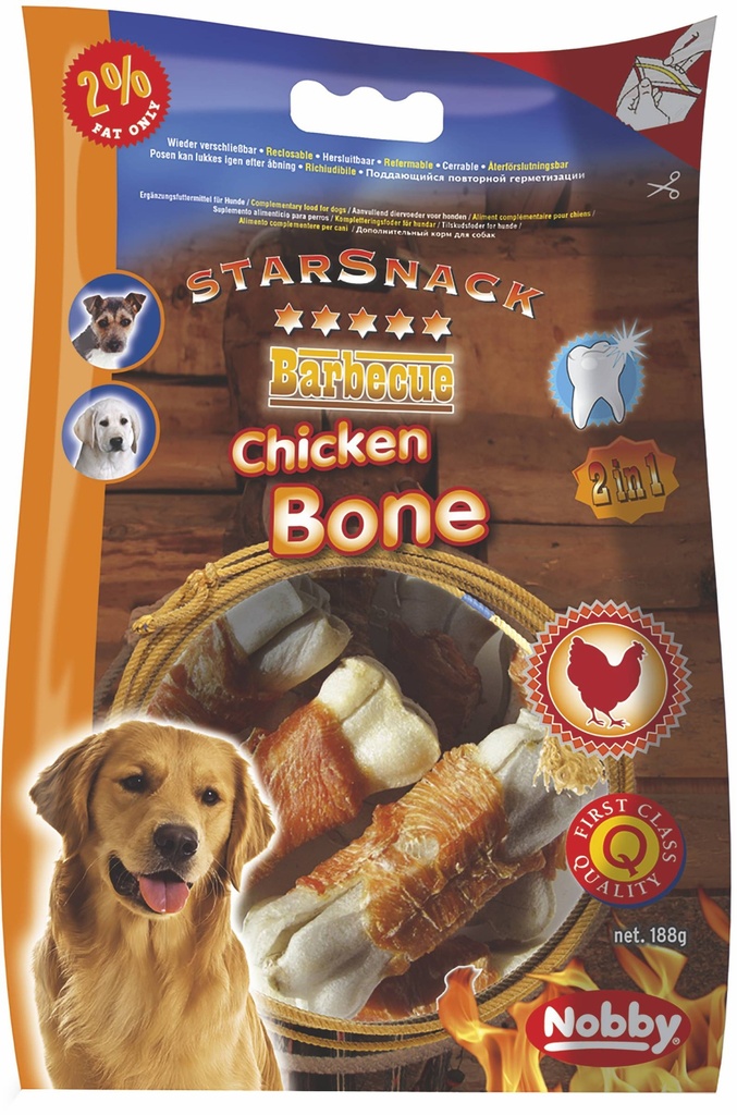 BARBECUE Os pressé??. 193 g. 7.5cm