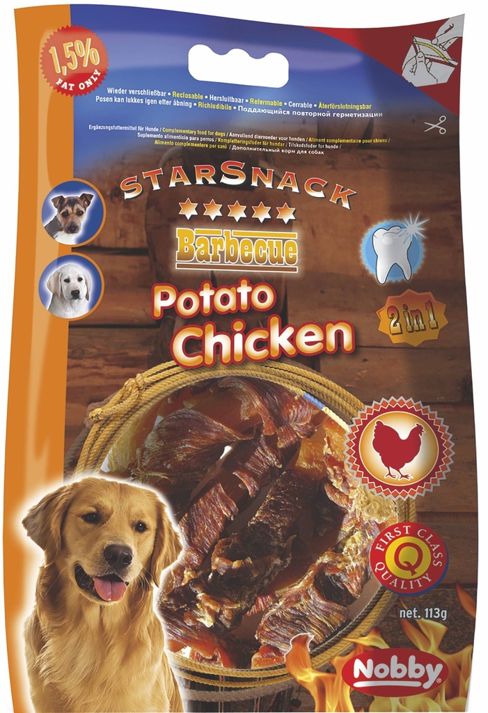 Starsnack Barbecue Pomme terre douce 140 g