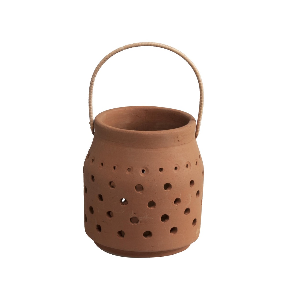 Lanterne en terre cuite