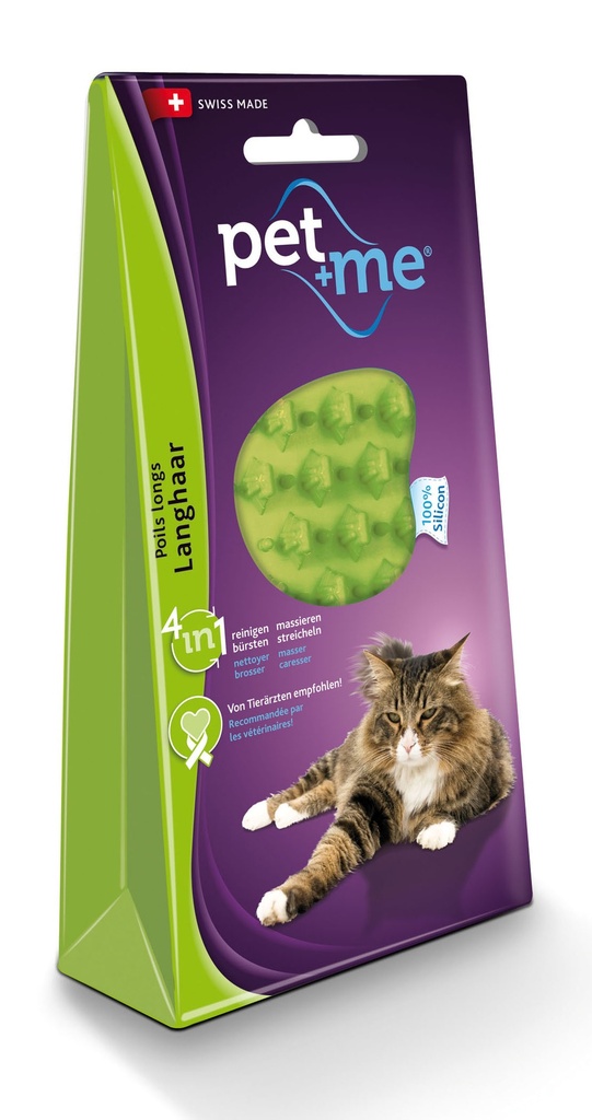 Pet+me cat - long hair vert