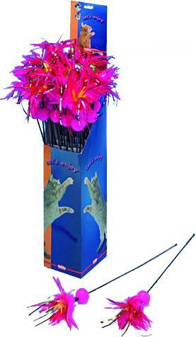 Display plumeau chats flexib.Wedel. 60cm