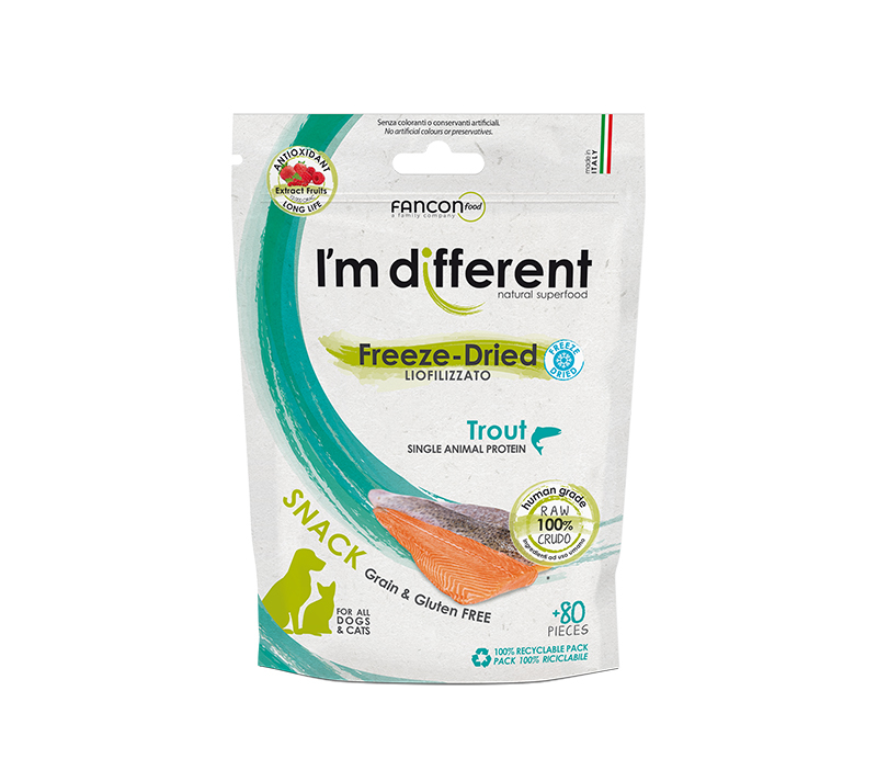 I m different Snack Treats truite 40g