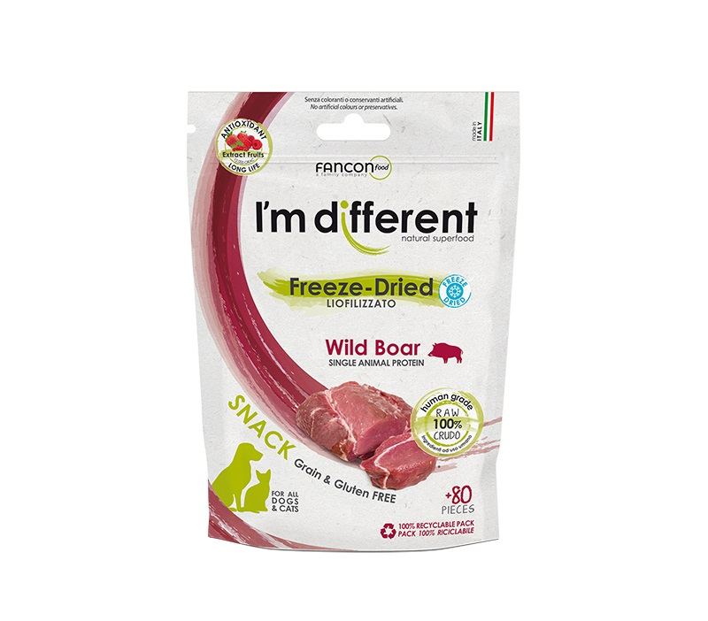 I m different Snack Treats sanglier 40g