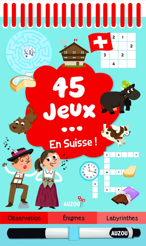 45 jeux .en Suisse NED