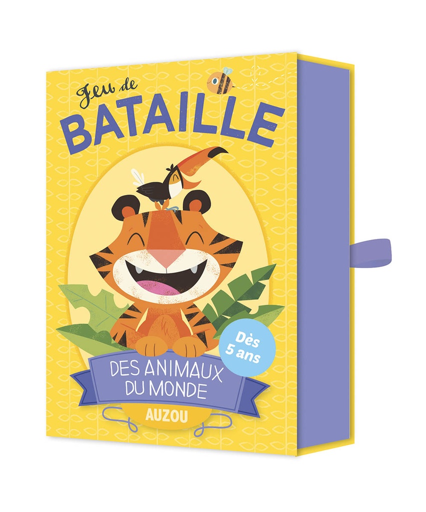 Jeu Auzou De Bataille Des Animaux Du Monde