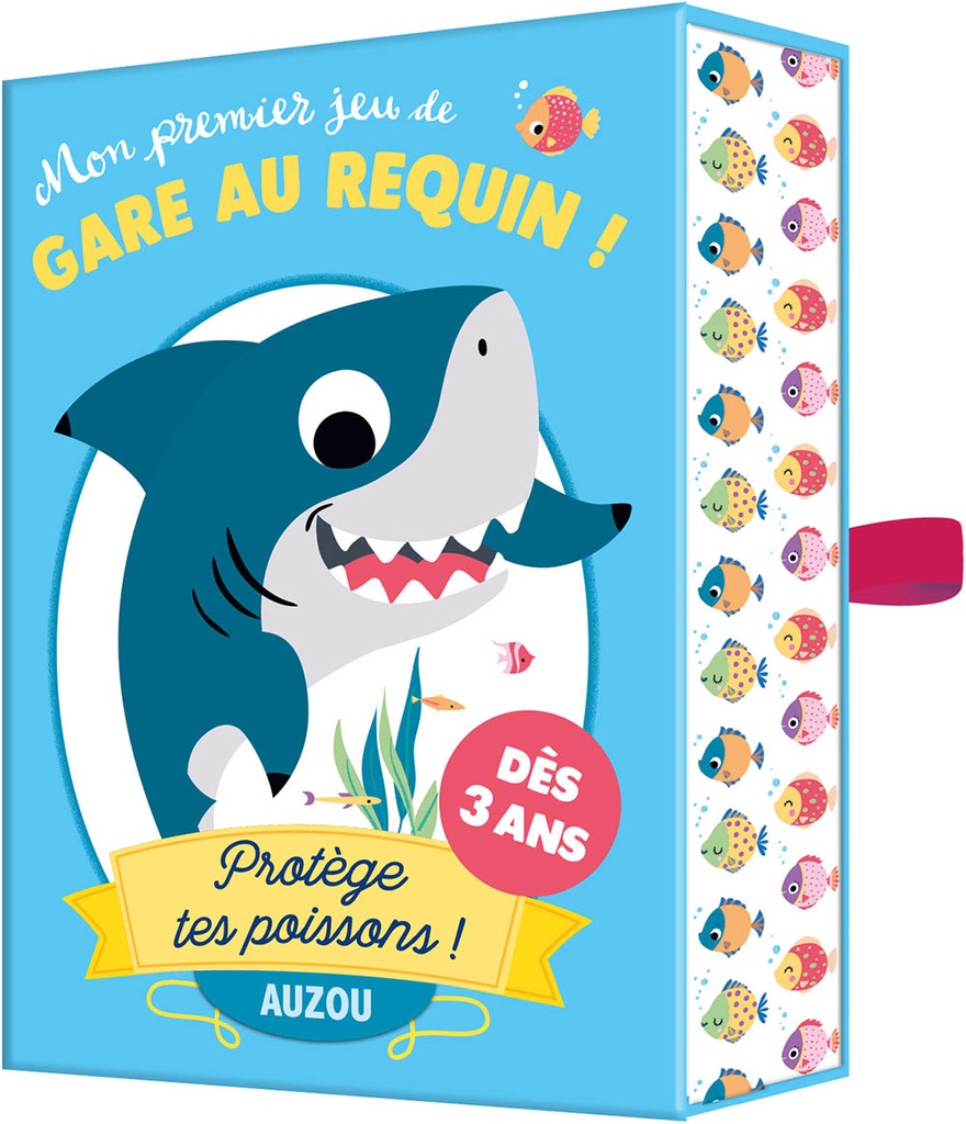 Jeu Auzou - Des Touts Petits - Premier Jeu De Gare Au Requin