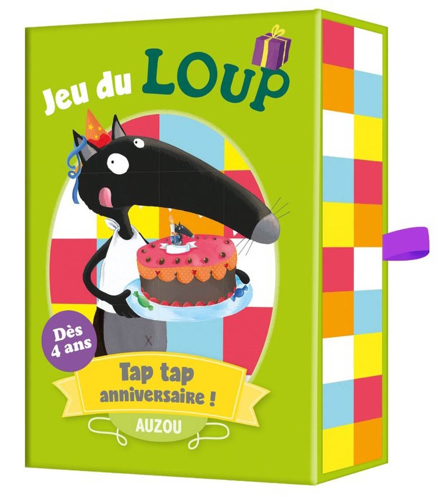 Jeu Auzou Du Loup Qui Ne Voulait Pas Feter Son Anniversaire (Tap Tap Anniversaire)