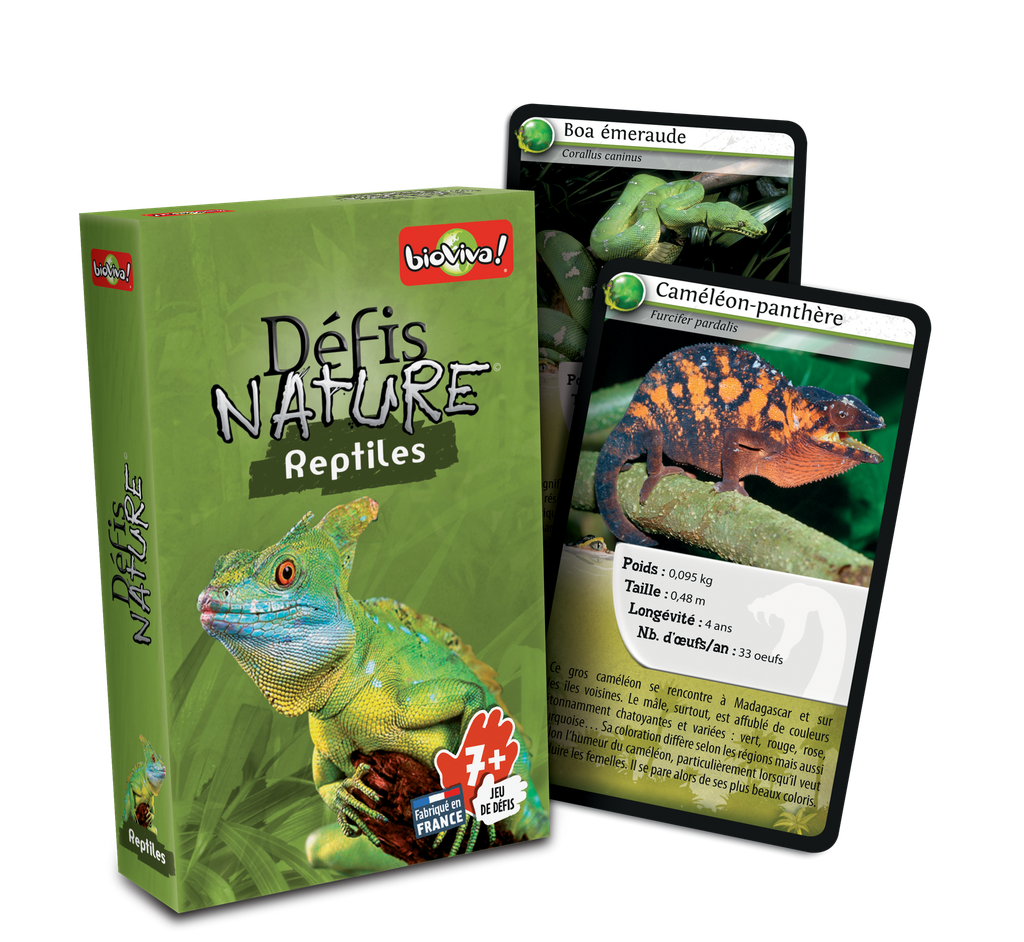 Defis De La Nature Reptiles