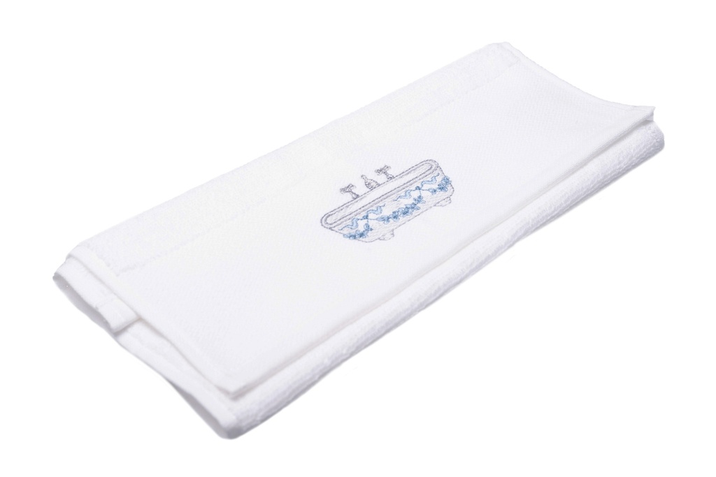 Serviette Invité Broderie 30x50cm