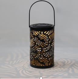 Lanterne solaire feuilles