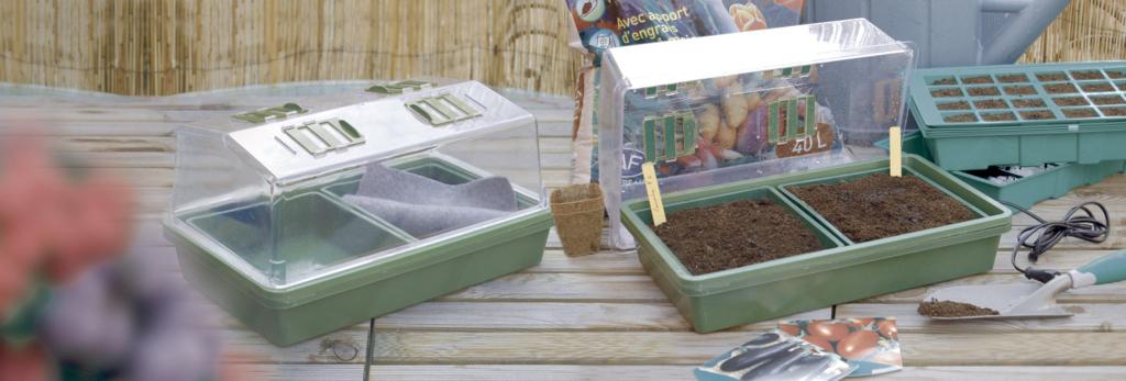 Mini serre chauffante pour Semis HEATING  GROW