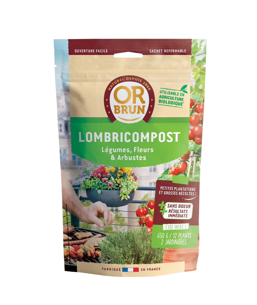 Lombricompost 650G