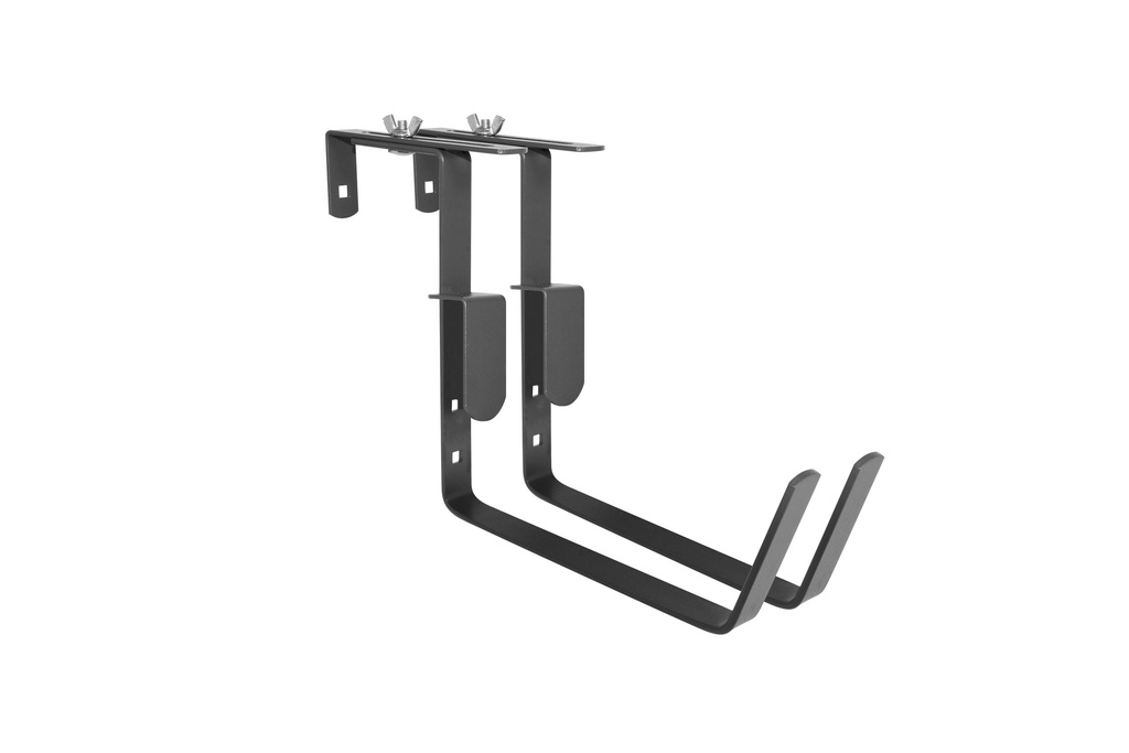 Lot de 2 supports fixations réglables pour jardinière 18 cm