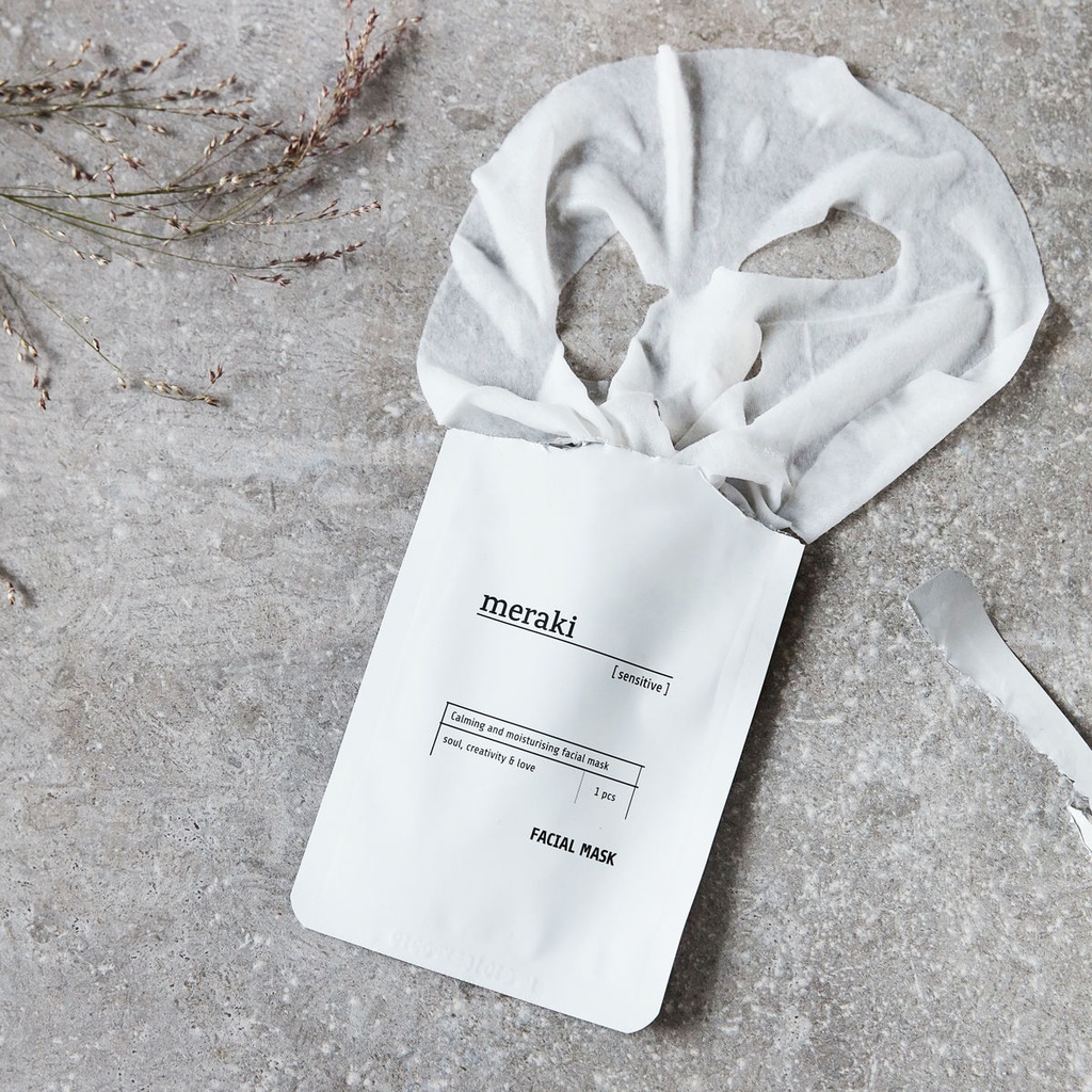 Masque visage pour peaux sensibles