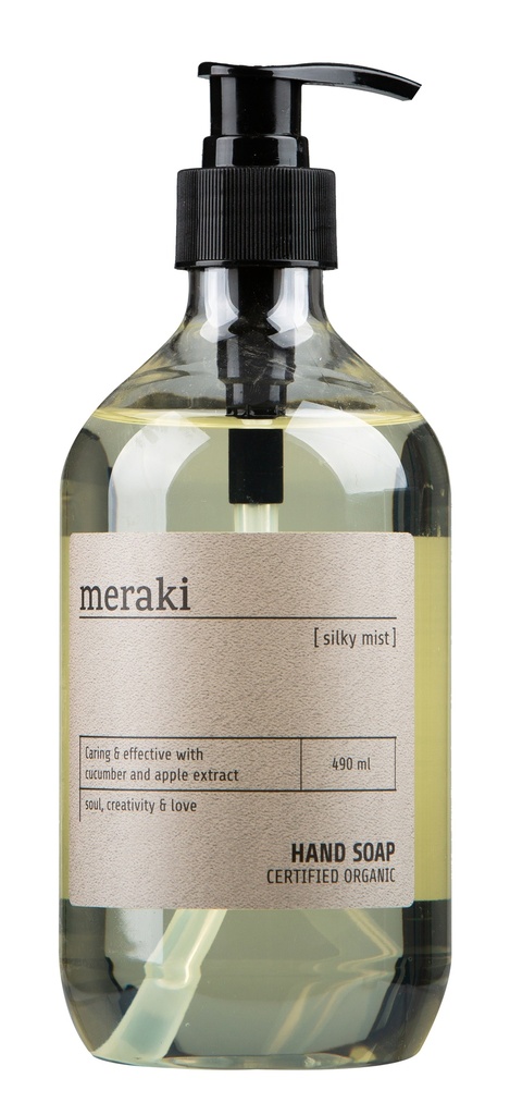 Savon liquide Silky mist 490ml