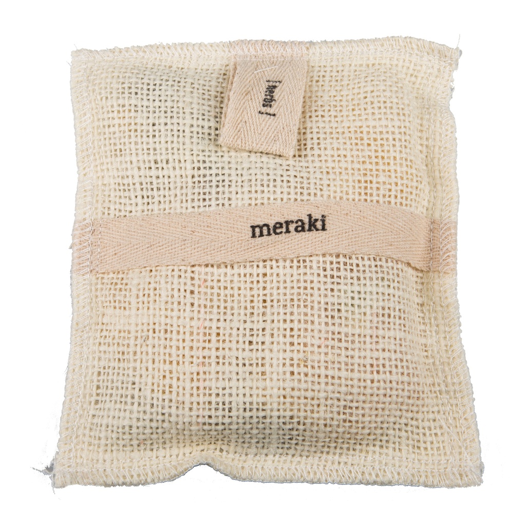 Gant de bain exfoliant aux herbes