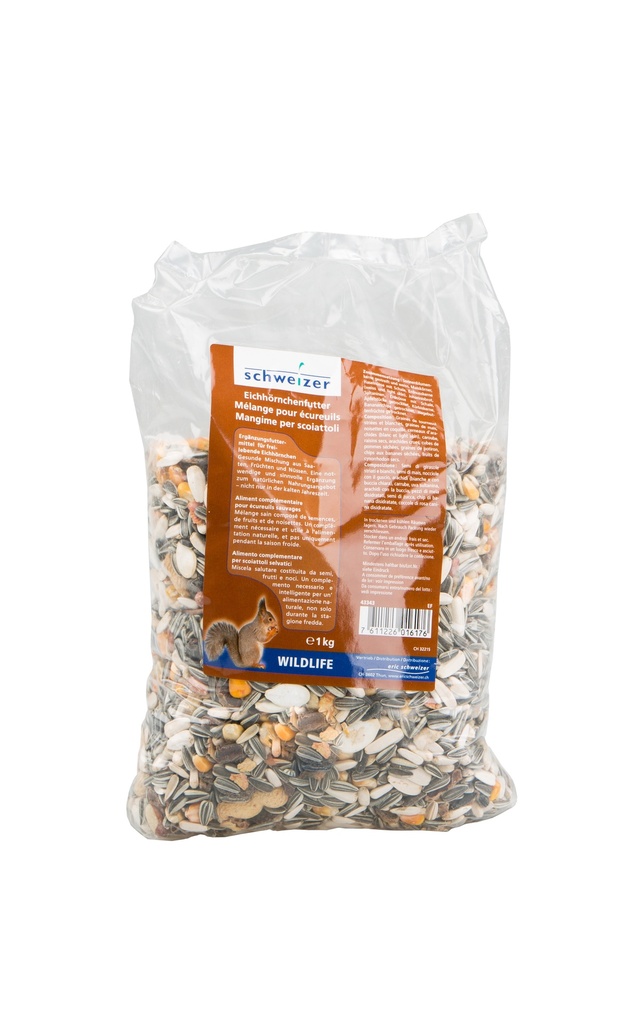 Nourriture pour écureuils