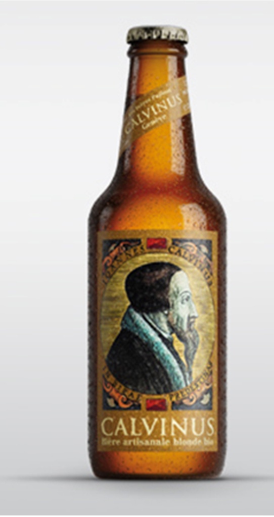 CALVINUS, Bière Blonde artisanale, Bio Suisse
