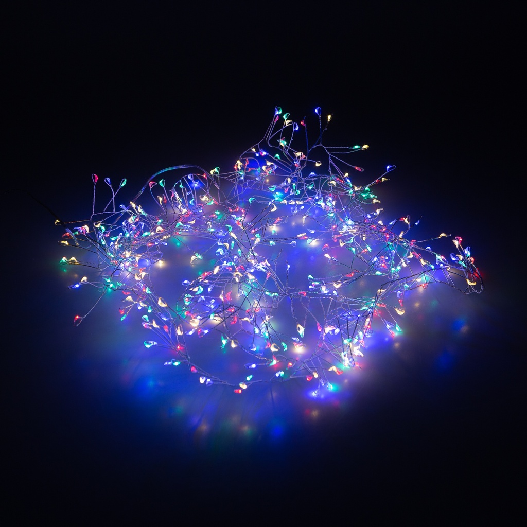 Guirlande 500 Micro LED Froides et Multicolores Int./Ext.