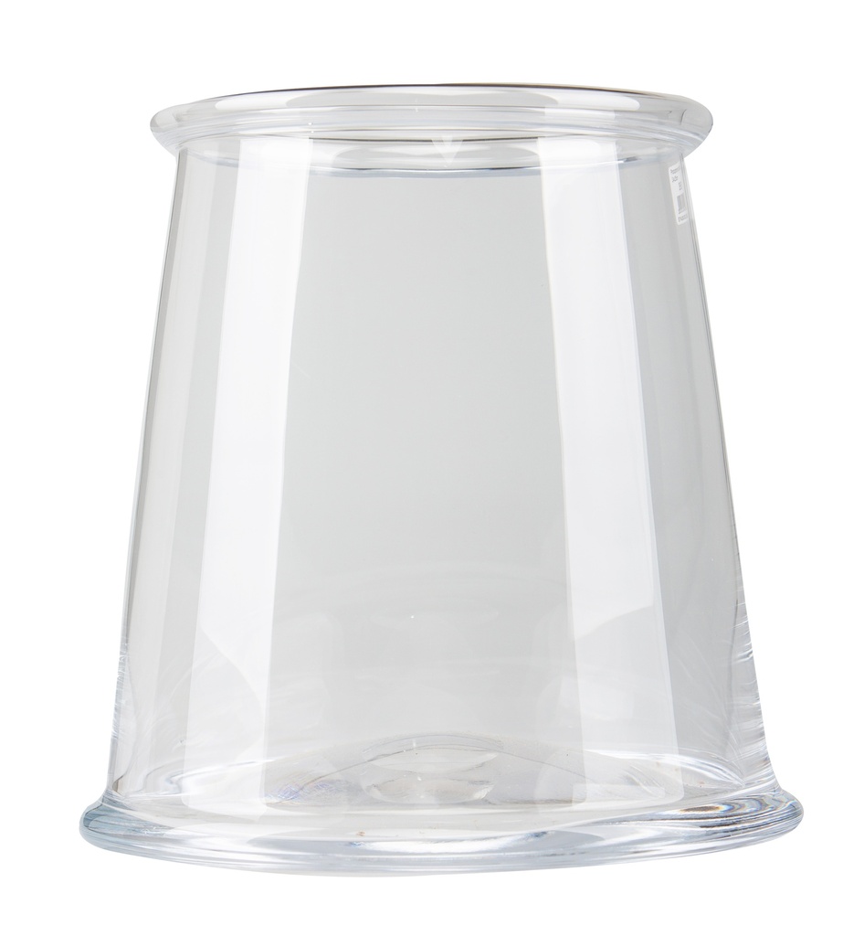 Photophore cylindrique bord rond